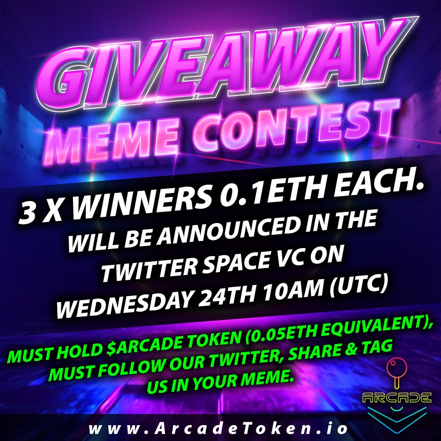 Arcade Token | $ARCADE tweet media