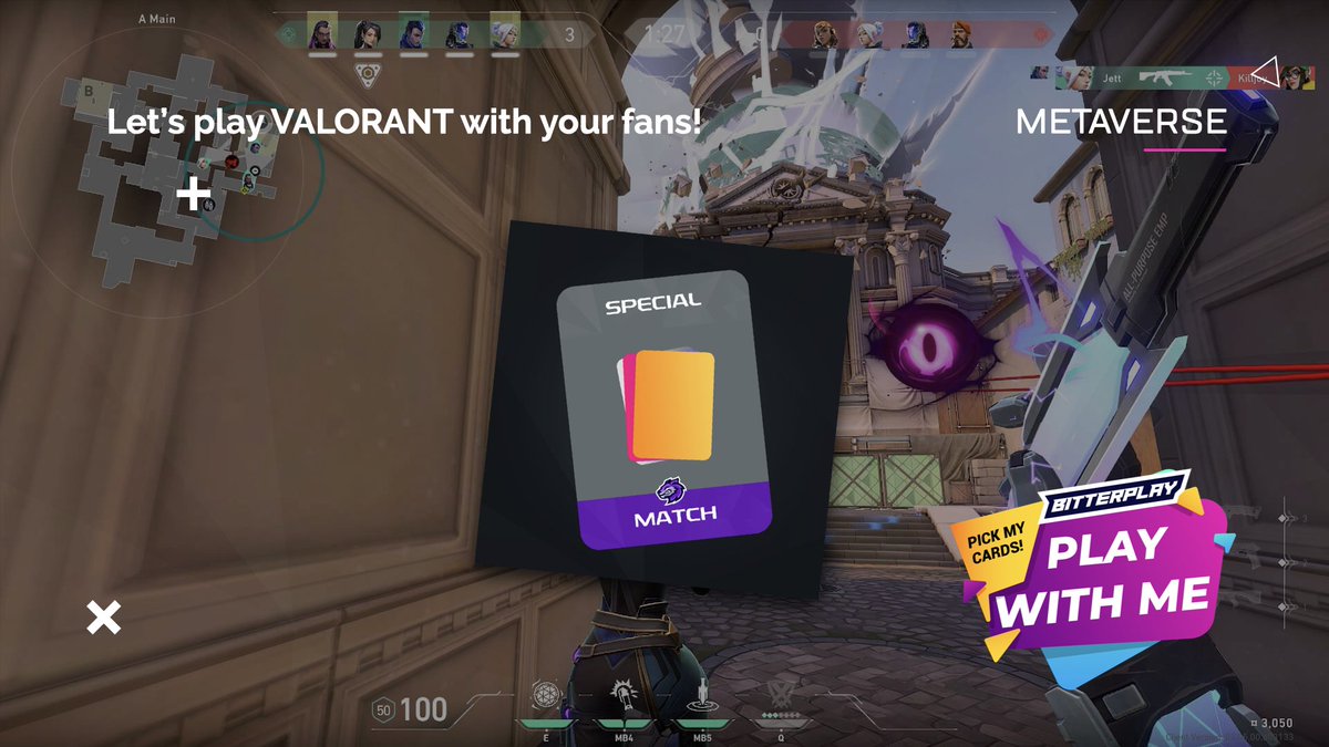 It seems you dream of playing a few amazing Valorant games with NRG <a href="/s0mcs/">s0m</a>! Mention him and comment on this tweet to show your sincere fandom hugs. Share and invite favorite pros to join Bitterplay.com and play together with you #PlayWithUs Bring joy to your fans!