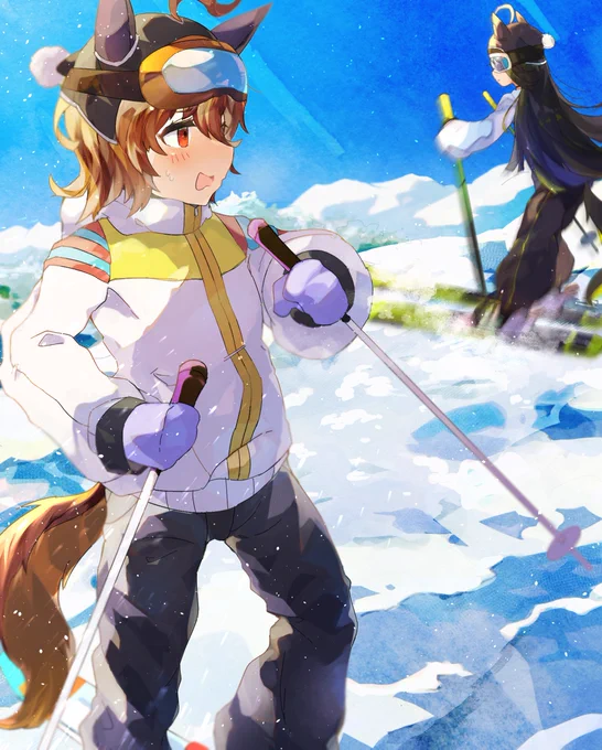 #絵柄が好みっていう人にフォローされたい
#ウマ娘 

冬ウマ娘◎ 