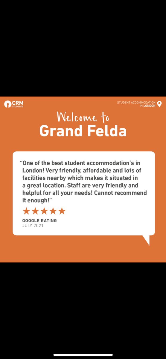 FeldaGrand's tweet photo. Because your feedback matters😊🤞❤️🏡

#grandfelda @crmstudents #ucfb #UWL #middlesexuniversity #westminsteruniversity #ucas #studentaccommodation https://t.co/LMhW4XpcPE