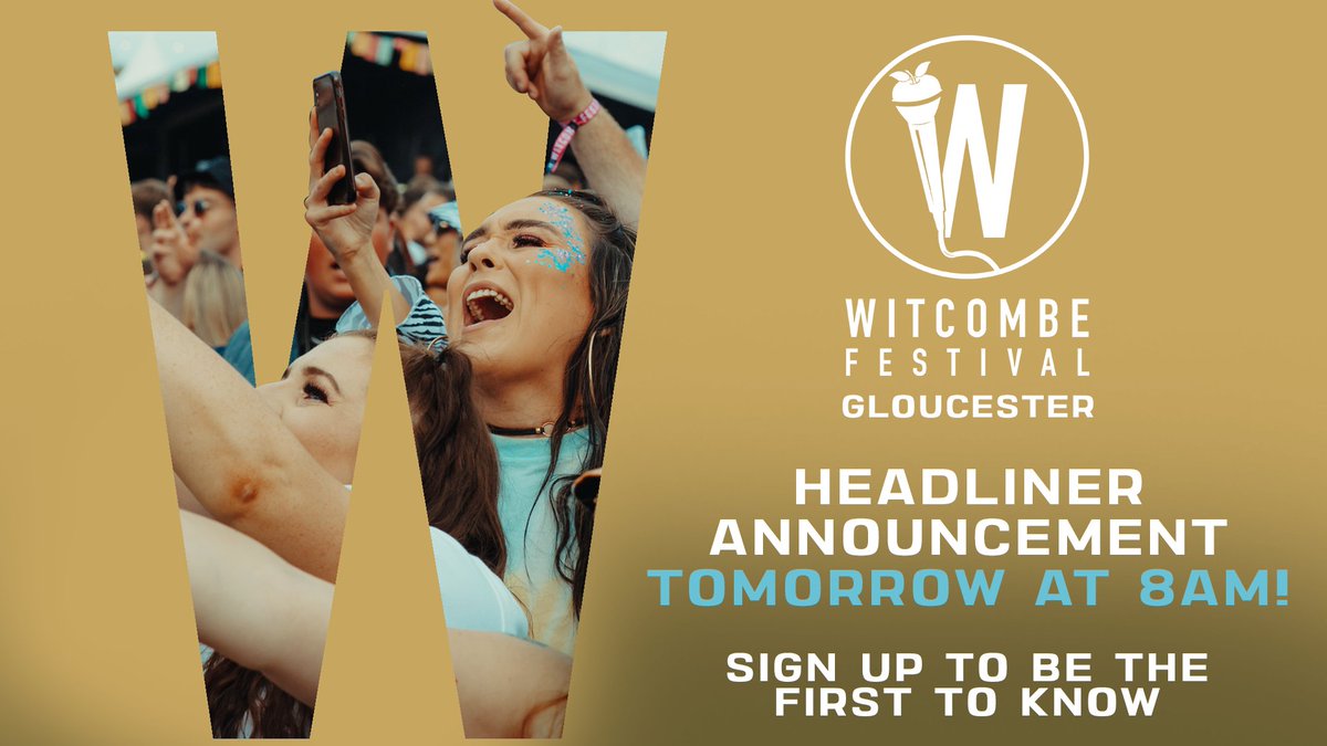 Set that alarm clock 🕗 Witcombe 2022 lineup released tomorrow 8am 😍😍😍 Its gonna be HUGE 💥💥💥 #witcombe #witcombe2022 #musicfestival #ukfestival #ukfestivals #gloucester #gloucestershire #lineup