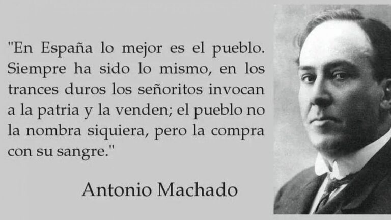 #TalDíaComohoy en 1939 fallecía en el exilio el poeta español y convencido republicano Antonio Machado

"En España lo mejor es el pueblo. En los trances duros, los señoritos invocan la patria y la venden; el pueblo no la nombra siquiera, pero la compra con su sangre y la salva."