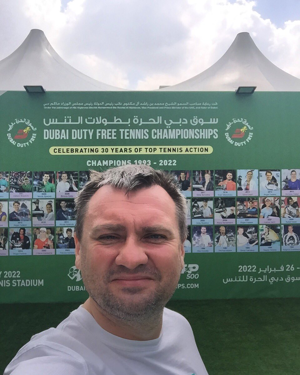 shmen555's tweet photo. No way to miss it #dubaidutyfreetennischampionchip https://t.co/cbLNzeohya
