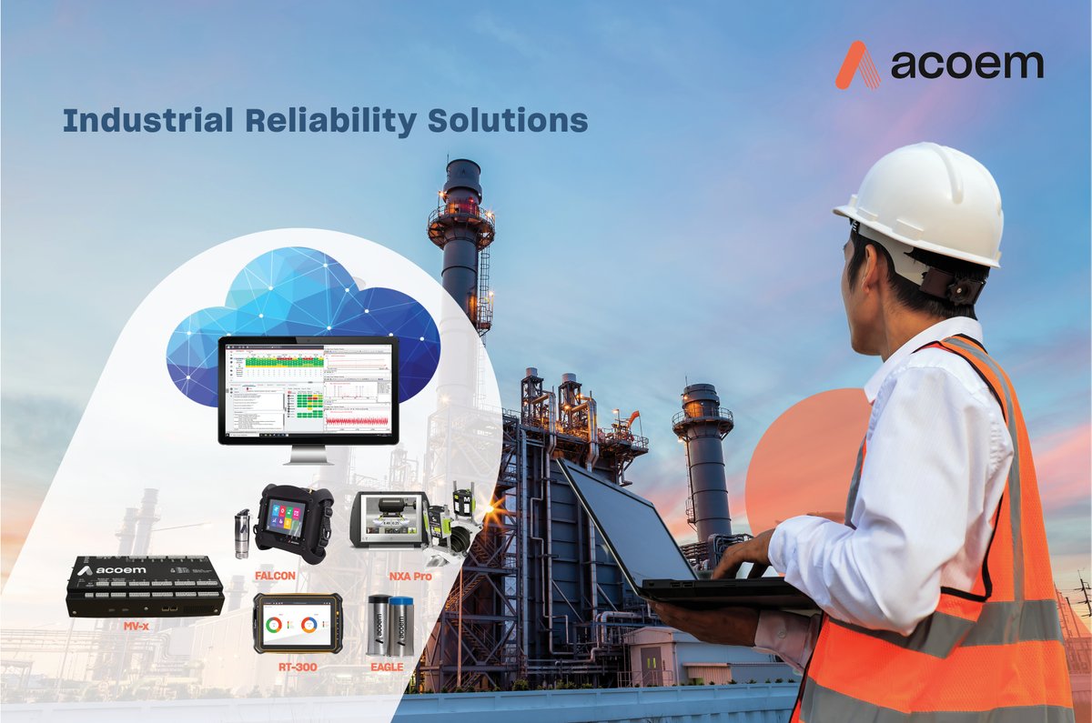 AcoemUk's tweet photo. Do you use rotating machinery?
We provide the best equipment to monitor the reliability of rotating machines via noise &amp; vibration. 

Call 01684 857530 https://t.co/9Uke5aUBDc
#machinemonitoring #rotatingequipment #reliabilityengineering #noiseandvibration #machinetesting https://t.co/evVhNyNIdz