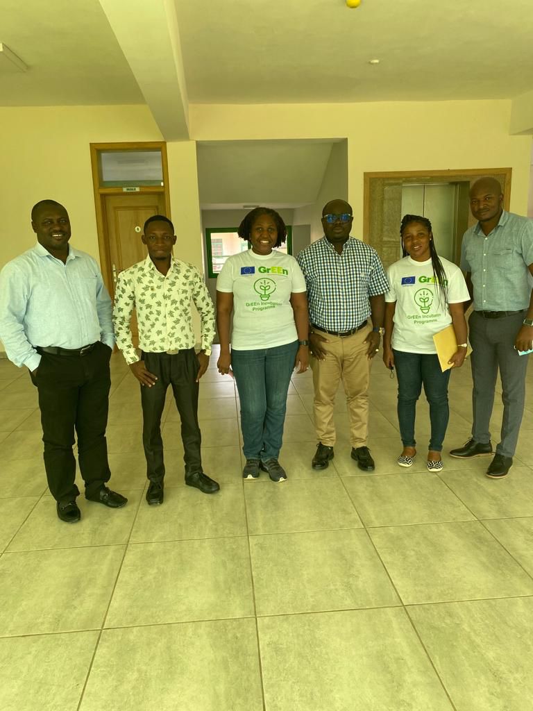UMaTHub's tweet photo. @SNVGhana visits @UMaT business incubation hub management #committee to reflect and plan for the cohort 3 #womeninGrEEn business incubation program. #UMaTHub #snvghana #womeninGrEEn #Entrepreneur 
#GoGrEEn #women #businessgrowth 
Let's go GrEEn 👏👏 https://t.co/SwjJCaEszK