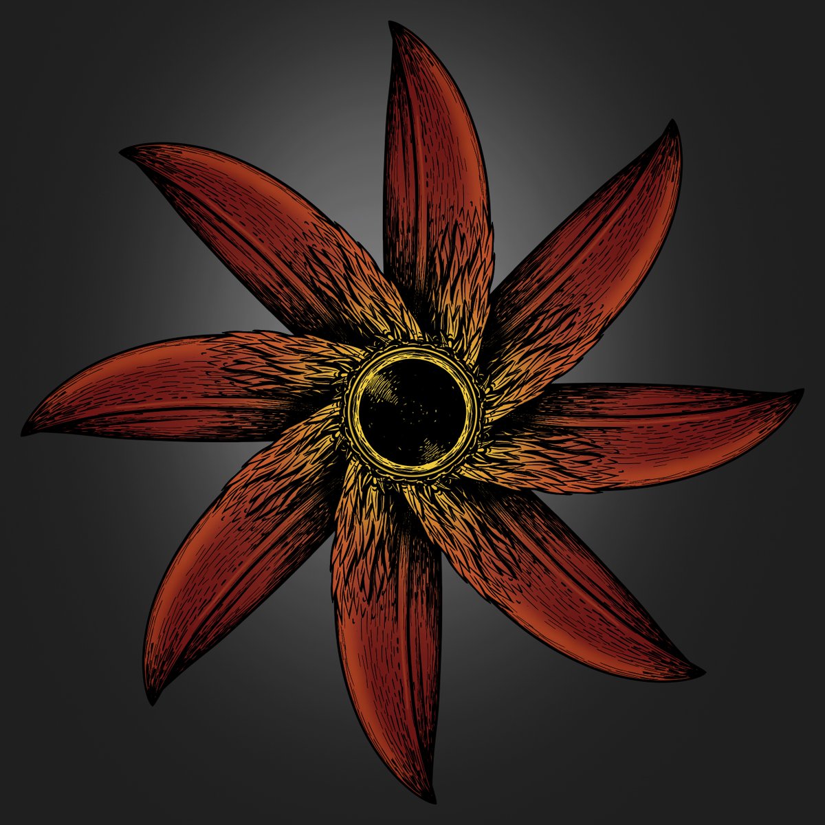 UnholyTRNT's tweet photo. The combination of yellow and red makes the color of encouragement, convey excitement, warmth, and enthusiasm🔴🟡
This is the color of the extrovert, exuding happiness and joy, releasing inhibitions. What do you feel looking at this combination?

#unholytrinitynft #nft #NFTartist https://t.co/hwSGBxJM41