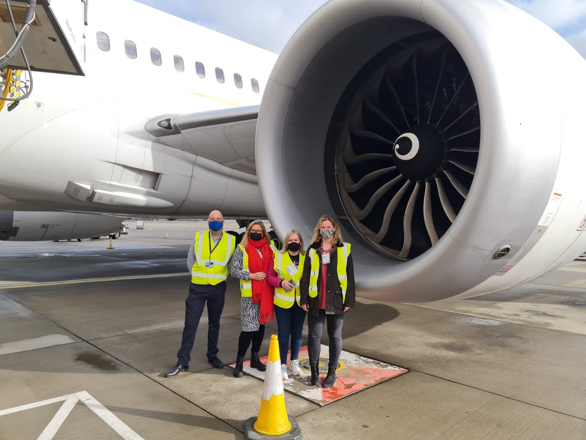 FocusTravelP's tweet photo. Today we share some pictures of a recent airport trip.
These airport trips show the inner workings of such a hidden part of our industry, the logistics of keeping an airline running, on schedule and safe. A huge thank you to Sam Gillespie &amp; @united 

#airportoperations #twosday https://t.co/hLiuD80pas