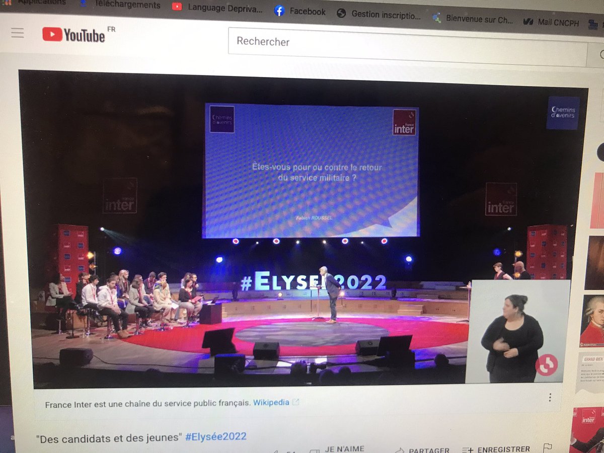 1/8 de l’écran pas vraiment suivi les recommandations du cncph et arcom ! #FranceInter <a href="/CNCPH_fr/">CNCPH</a>  accessible mouais !?!