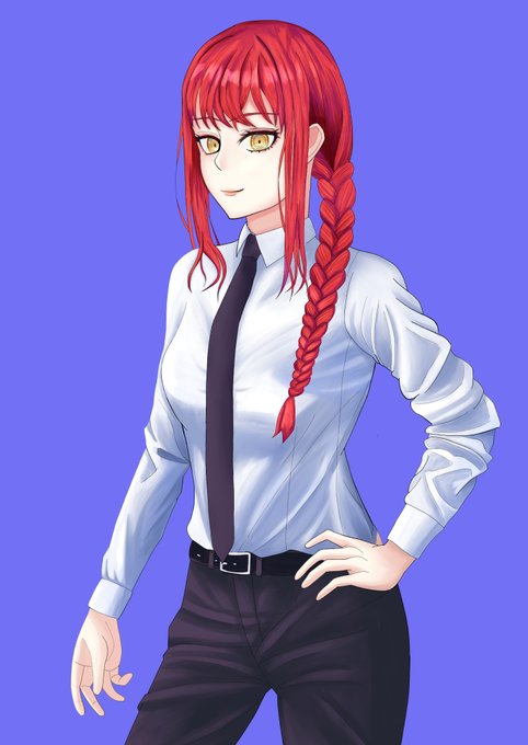 マキマさん完成しました〜
わりと良い髪色になった気がする。

#マキマ #chainsawman  
#絵描きさんと繋がりたい 
#イラスト好きさんと繋がりたい 