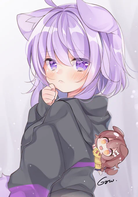 #猫の日  #絵かゆ 
はぴっっっ 
