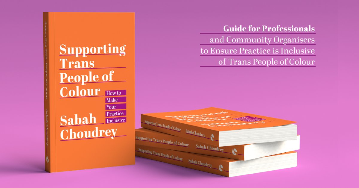 JKPGender's tweet photo. We spoke to @SabahChoudrey to find out what people can do to better support trans people of colour, what motivated them to write their new book and what a trans POC safe(r) space means to them.
Read the Q&A: https://t.co/nZ7bIEgtqO
#Transgender #transPOC #transally #allyship https://t.co/VbjolXIIdV