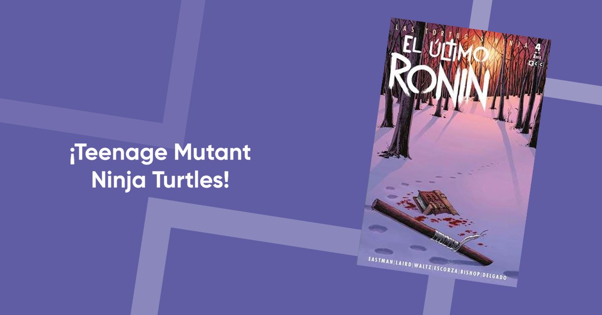 🐢¡Vuelve el evento tortuguil del año! 

Llega la penúltima entrega de la historia del último Ronin con Miguel Angel, Leonardo, Donatello y Rafael, las míticas "Tortugas Ninja"

👉 fnac.es/a8996868/Las-T…
