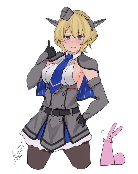 コロラド『OK!』
#艦これ版深夜の真剣お絵描き60分一本勝負
#艦これ版真剣お絵描き60分一本勝負_20220222
#艦これ #コロラド 