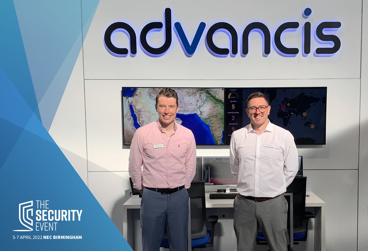 Advancis_GmbH's tweet photo. The #TSE22 will take place from 5th - 7th April at the #NECBirmingham. As part of the #Advancis #PSIM community our partners @NedapSecurity, @Cruatech, @ZenitelUK and #Barox will also be present on our booth @SecurityEventUK. Sign up for your free pass https://t.co/pb6ZH5mkdx https://t.co/CPbThq71Xy