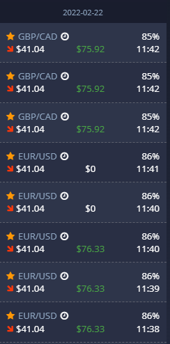 21 Feb '22
Expected profit: $16.37
------------
Profit made: $137.44

#trading #binaryoptions #compoundinterest #forex #cryptocurrency #Crypto