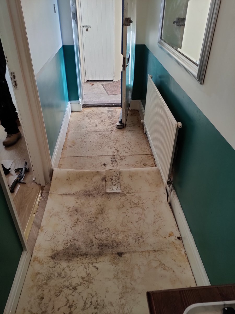 HInTheMembrane's tweet photo. @networkhomesuk I wrote a complaint to you about ref:793030 on Feb 16. No acknowledgement. What needs to happen before any action is taken? We are walking on sewage/flood water seeping through the cracks in the floors #cracksinthesystem https://t.co/hsbWrHbuo1