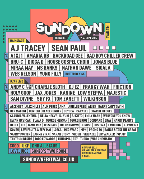 RT to win a choice of Tickets & Hotel: eventhotelsuk.com/newsletter NEW // @SundownUK Festival is BACK 🚨 With @ajtracey and @duttypaul leading the line-up plus performances from @thebbccofficial, @MsBanks, @WesNelsonMusic & more.. Head here for more info 👉 eventhotelsuk.com/ticketonsales