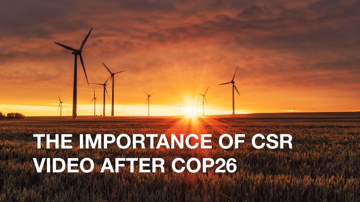 KartoffelFilms's tweet photo. Why Is CSR Video So Important For A Company After COP26?

#CSR #videoprodcution #animation 
https://t.co/ZyHonkG6MG https://t.co/87XUlnjajP