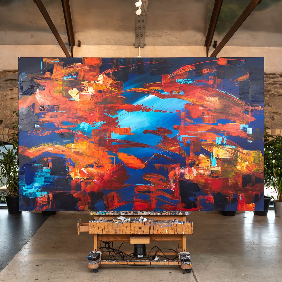 PaulKenton's tweet photo. A visual burst of colour, light and energy.

My original abstract painting 'Expanse' is available to purchase here: https://t.co/ZrDstBMOyj

#abstractart #originalpainting #largescale #expressiveart #colourburst #artforsale #buyart #artbuyer #sellingart #abstractpainting https://t.co/UluAuk3aOX