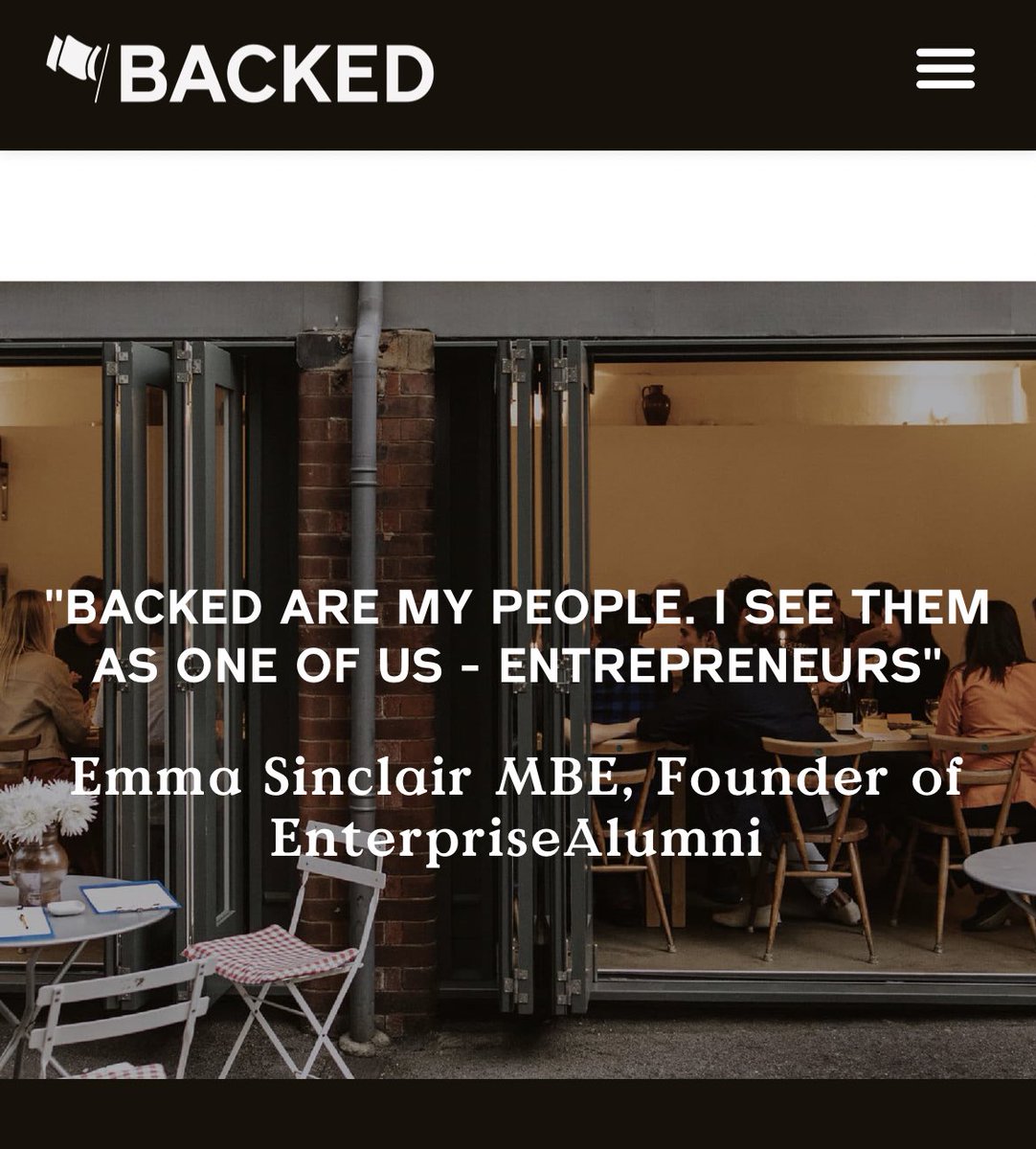 ES_Entrepreneur's tweet photo. Bravo team @BackedVC. Huge step forward. Proud to be part of your community @AlexBrunicki @andredehaes with @EnterpriseAlum …. &amp; everyone powering behind the scenes incl @VinayChaudhri  @smaciusz 💥⚡️🎉 💰 https://t.co/cq3LR1aIcE