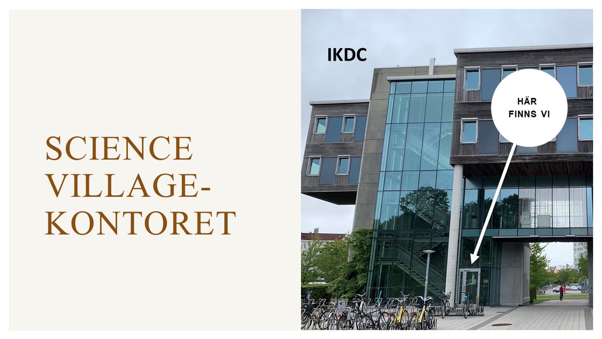 Science Village LU tweet media