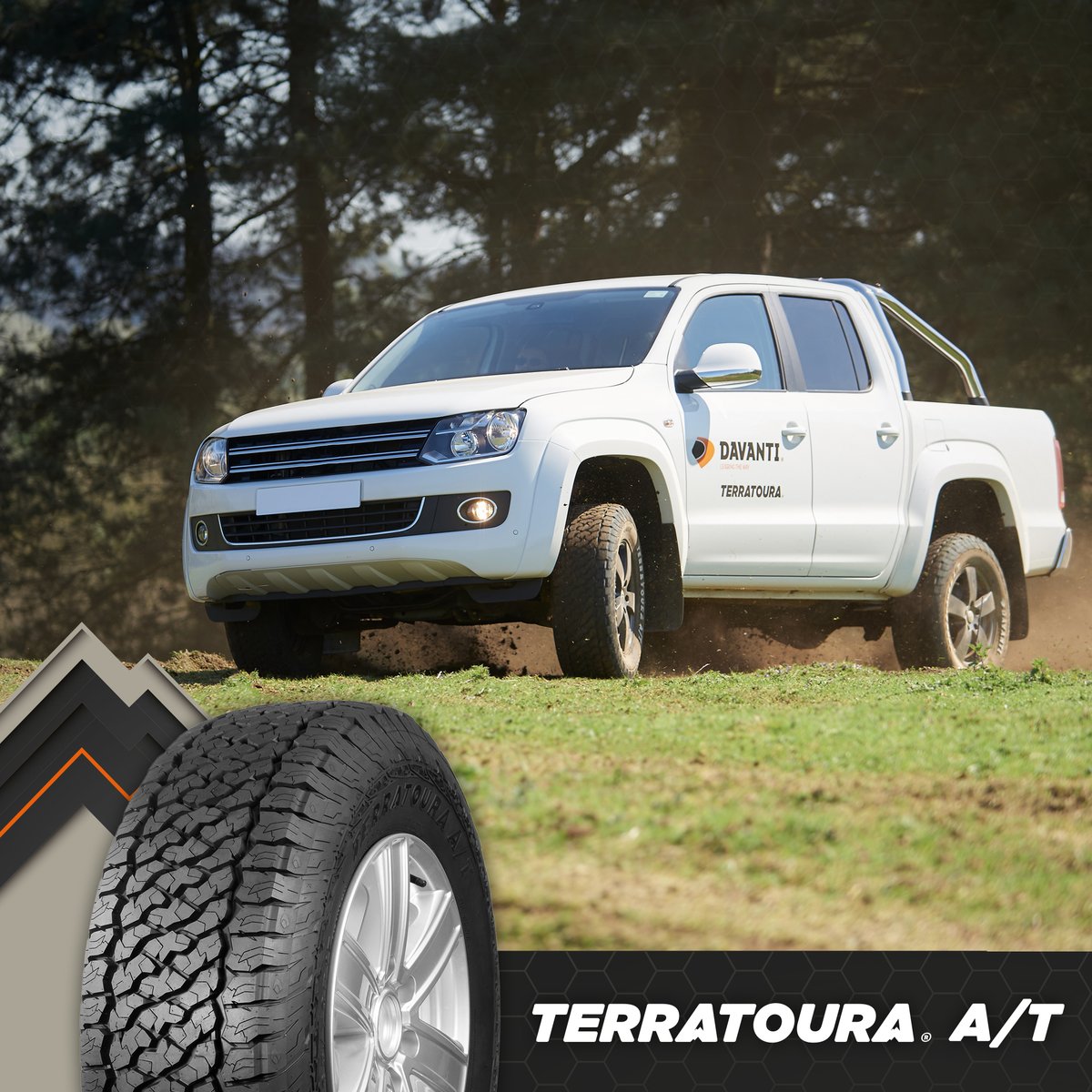 Davanti_Tyres's tweet image. 🟠 All Seasons ╳ All Conditions ╳ All Terrains 🟠

🟤 Discover #Terratoura A/T: fal.cn/3m8QG

#TyreTuesday #AdventureBeckons #OffRoad #OffRoadingLife