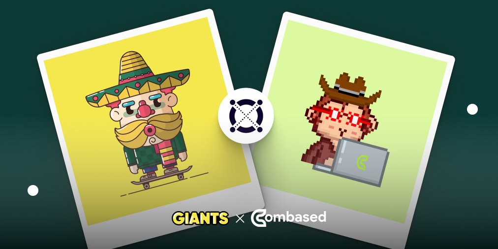 1/ 🎁 Giants x Combased 🎁

Rules
1️⃣ Follow @elrondgiants &amp; <a href="/combased_app/">Combased</a>
2️⃣ Like &amp; Retweet this post
3️⃣ Join Discord discord.gg/v23VU2Pw6h &amp; discord.gg/m5gp6xk2qm
4️⃣ Tag 3 friends &amp; your discord handle

#Elrond #ElrondNetwork #ElrondNFTs #NFTs #ElrondNFT #ElrondGiants