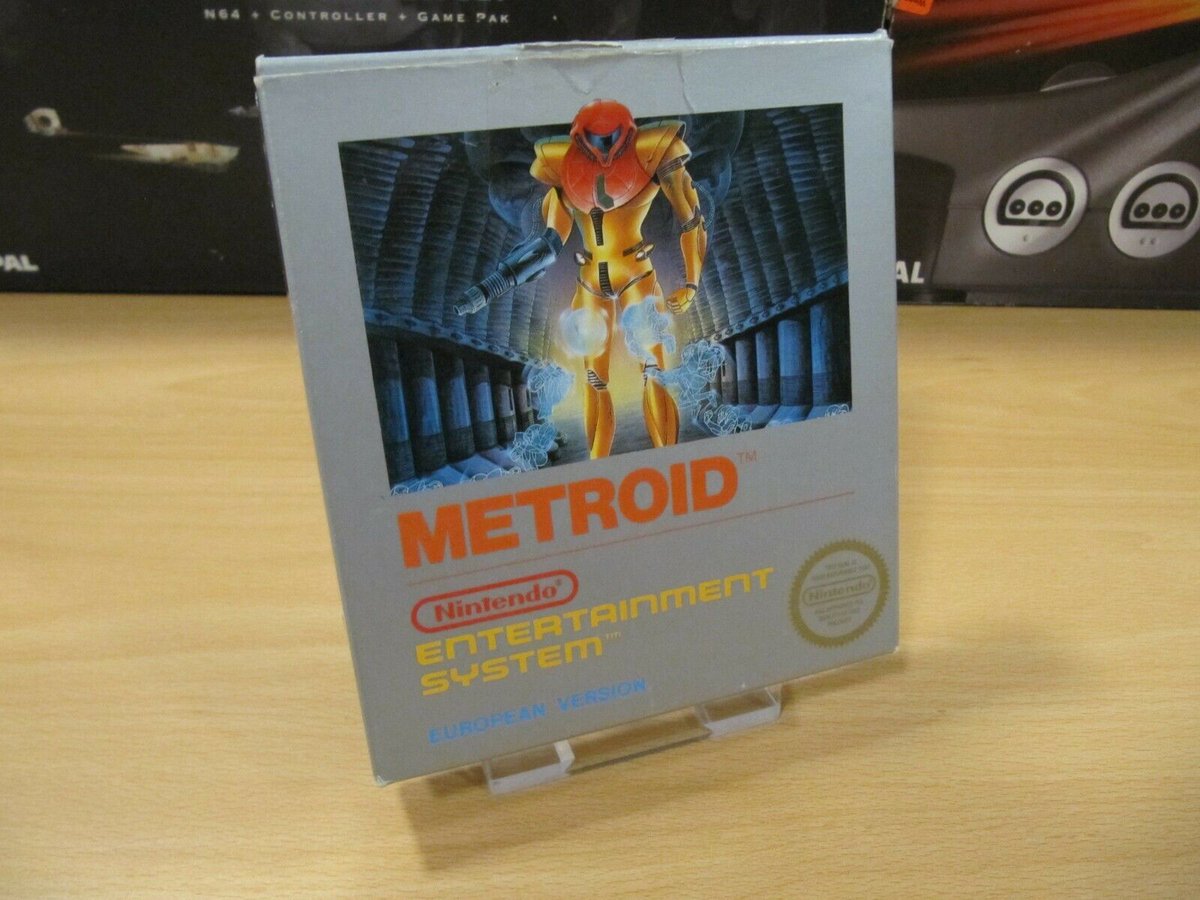 Gamescollection's tweet photo. https://t.co/t7qXuJTD9F

These small boxes are sexy as hell!

#metroid #nes #metroidnes #nintendo #nintendones #retrogame #retrogamer #retrogaming #retrogames #retrogamers #retrogamesearch #retrogamecollection https://t.co/oTZXqtn6ym