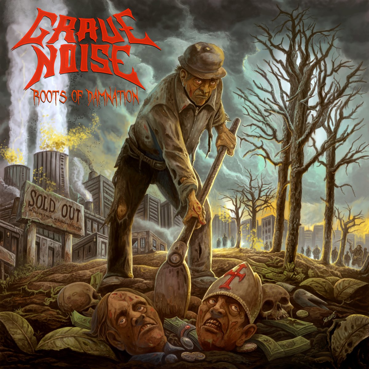 MetalKorner's tweet photo. GRAVE NOISE revela detalles de su próximo álbum «Roots of Damnation»
https://t.co/RlMoIHhqPH
@GraveNoise666 @analaballo @ArtGatesRecords #gravenoise #thrashmetal https://t.co/u1zpIp0MLu
