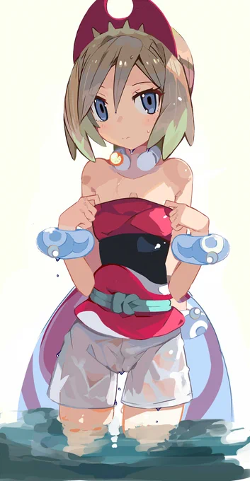 カイちゃんかわいいので水浸しにするなどした
 #PokemonLegendsArceus 
