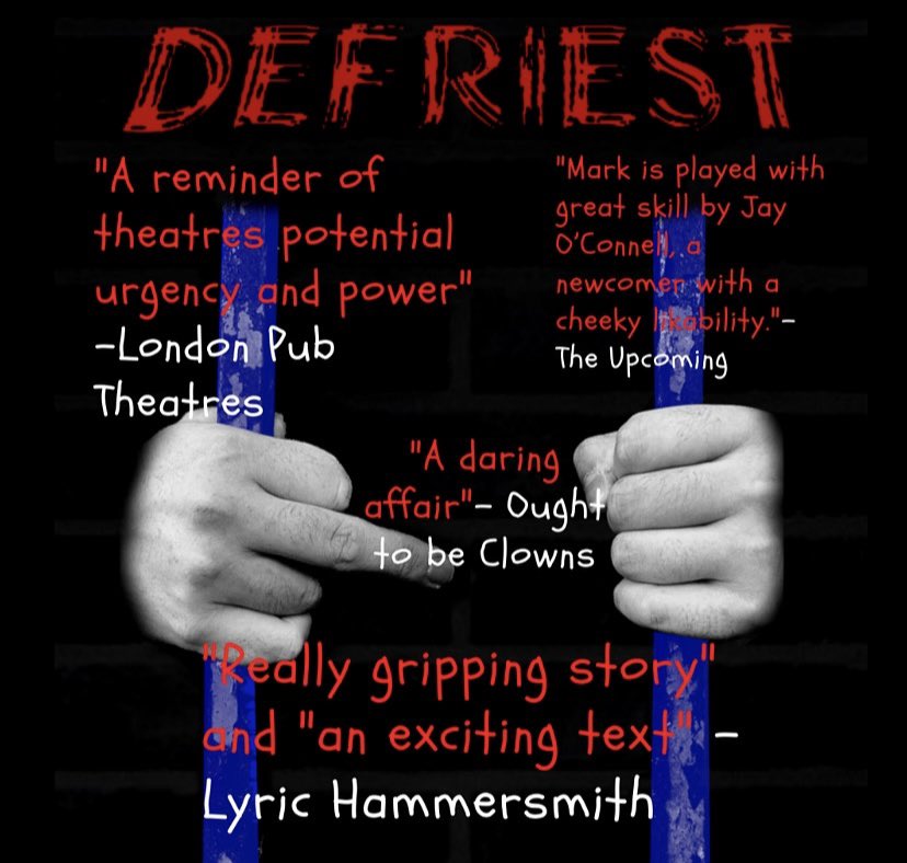 DEFRIESTplay's tweet photo. 💥 #DEFRIEST Creative team announcement: 
Writer/ Director Aaron-Lee Eyles is joined by Asst/ Movement Director Harriett O’Grady, Music/ Sound design Rob Hardie and Technician Peter Holland. 

🎫Tickets available here: https://t.co/oSfivgY1vS https://t.co/nF19kN5ydx