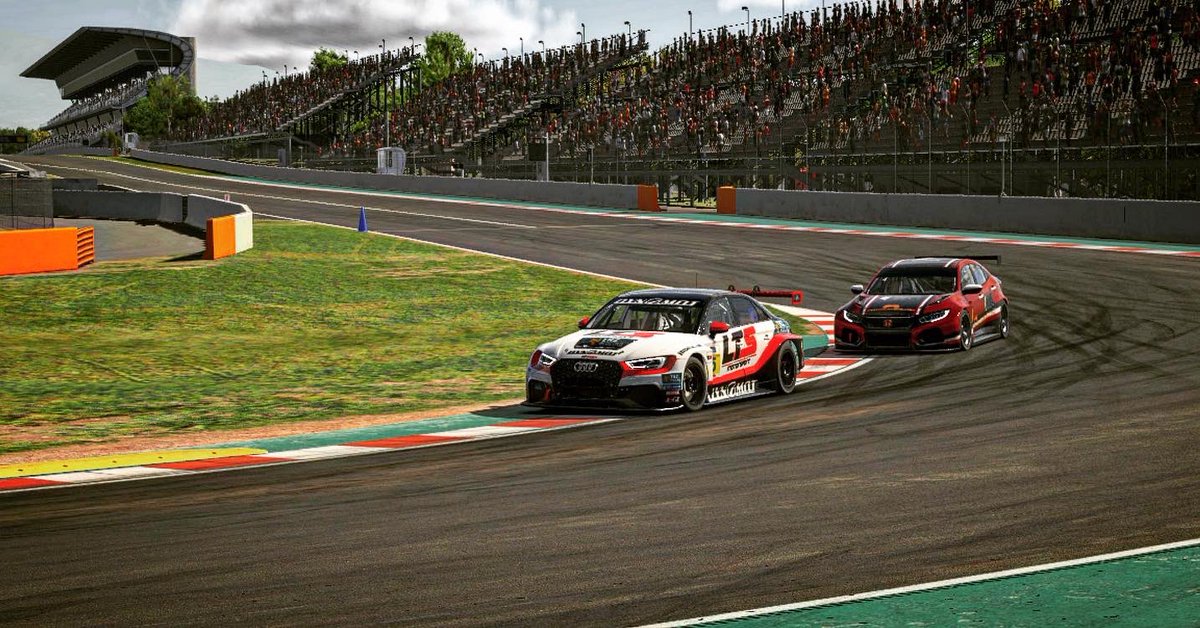 Nuestros pilotos <a href="/Abellonen_WRC/">Gerard Abella Farran</a> y <a href="/algr_sim/">Algrpi_simracing</a> afrontan la tercera prueba del campeonato <a href="/Apex__Hunters/">APEX HUNTERS</a> en TCS_NEXT en el <a href="/e_circuitcat/">eSports Circuit de Barcelona-Catalunya</a> a partir de las 21:30 los libres y la carrera a las 22:45. MUCHA SUERTE CHICOS!!