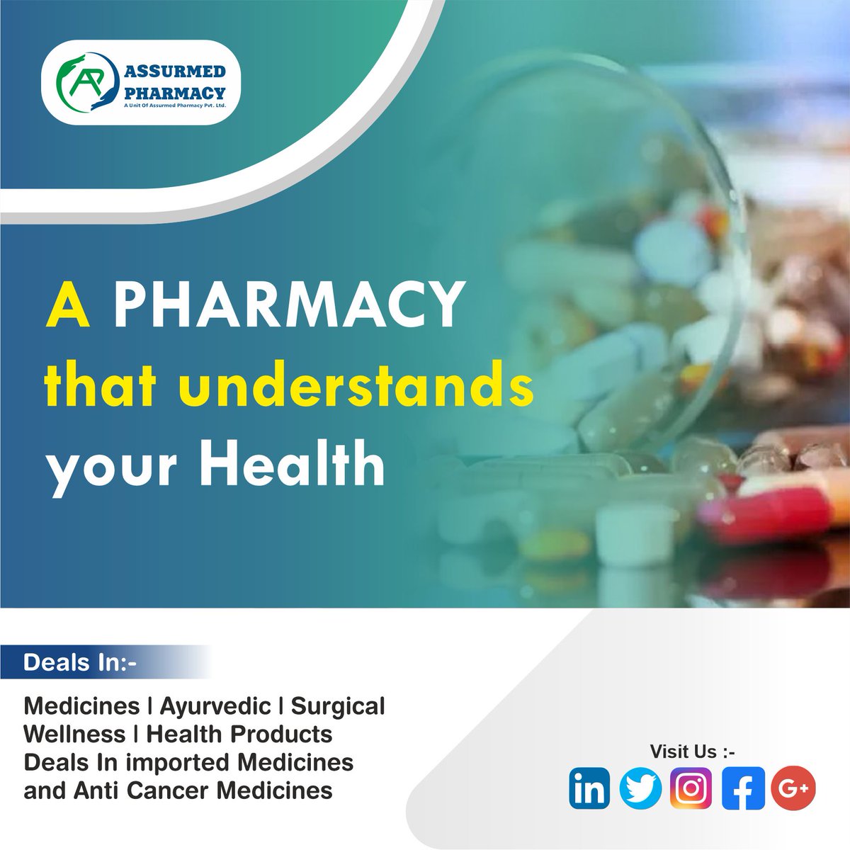 assurmedphrmacy's tweet photo. Assurmed Pharmacy can Understand your health. 
Visit Us:- https://t.co/aPOGIJirLp

#DoctorStrange #doctorsoffice #doctorslife #doctorswithoutborders #doctorstrange #doctors #medical #healthyfood #ayurvedicmedicine #healthylife #healthy #pharmacy #medicine #ayurveda https://t.co/OehC36NwcQ