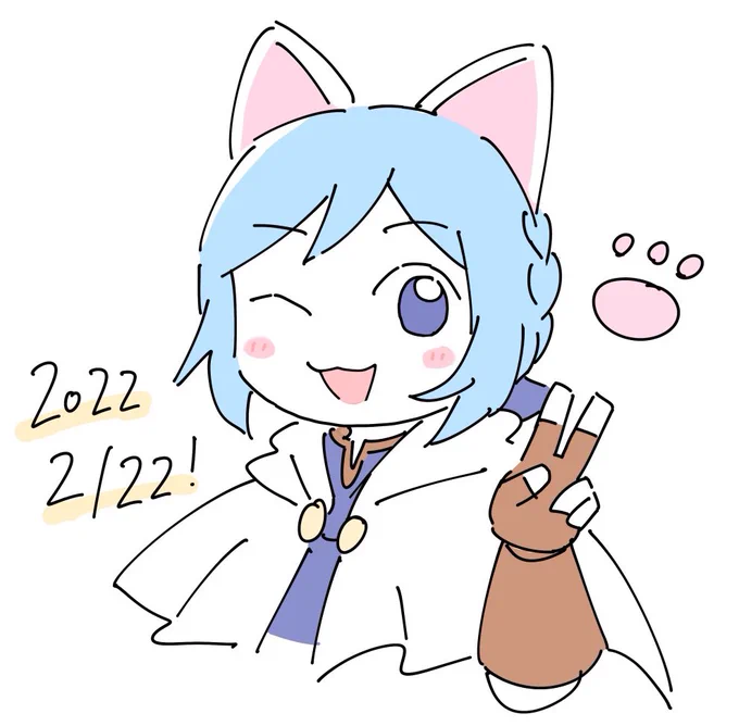 猫の日なので、ニノクロの相棒ウィッチちゃんをば! 