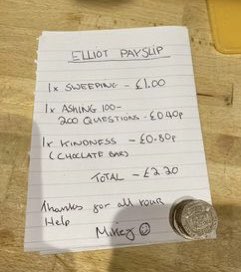 SOSLeakD's tweet photo. It's not always JUST about doing the job we are asked to do. It's the personal touches as well......

We received this amazing message this weekend from a very happy customer. See images 😃

#TeamSOS #HappyCustomer #Proud #Friendly #FutureApprentice https://t.co/SaLuUnTct8
