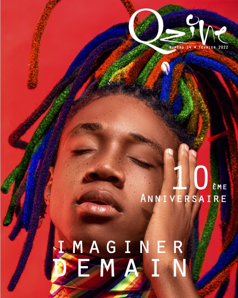 q_zine's tweet photo. Nous avons l’immense plaisir de vous présenter "Imaginer Demain", le numéro anniversaire célébrant les 10 ans de Q-zine! 🎉🎉🎉

Consultez le magazine ici: https://t.co/rKc6MLrb16 
Et n’oubliez surtout pas de le partager autour de vous!

#LGBTQ #queerafrica #art #culture https://t.co/ujTZ2NONhX