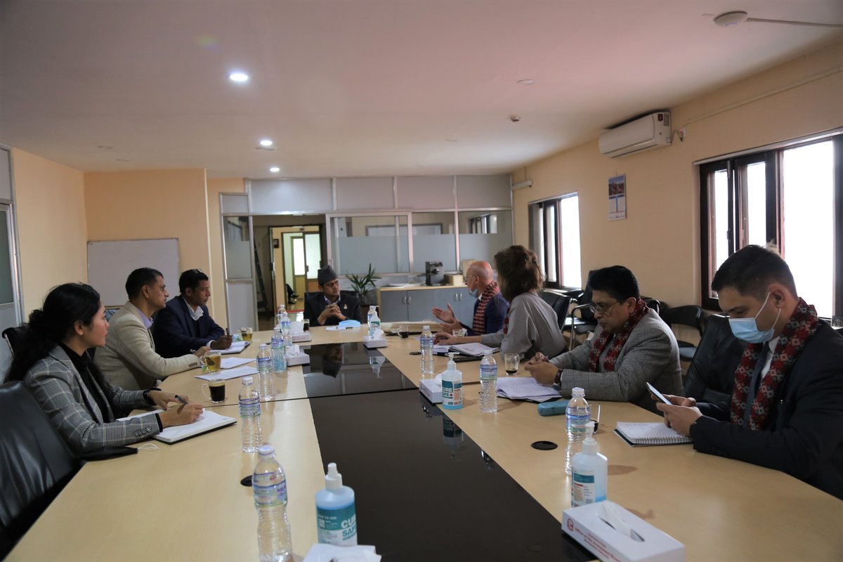 IBNOffice's tweet photo. Discussion regarding Infrastructure projects (hydro, energy, aviation, railways, and transport) with trade representatives of Russia was held today at OIBN premises. https://t.co/vUwvjTGWnL