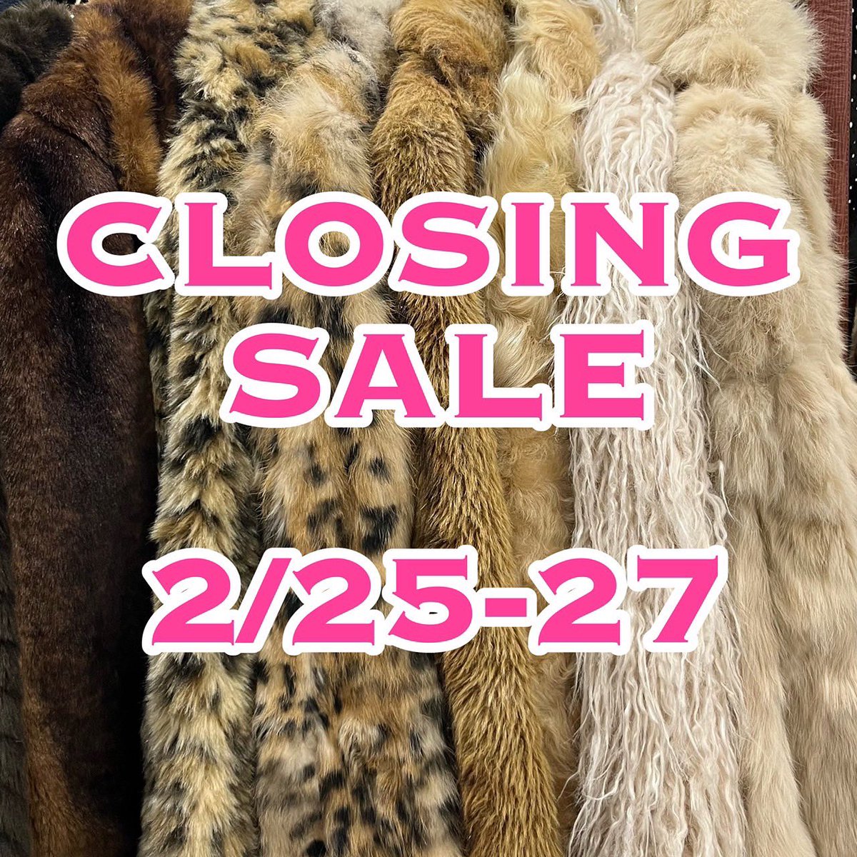 close
明日も12:00-19:00でお待ちしております！
そして！お得すぎる閉店セールを行います！

詳細はインスタをチェック🥺🥺💖