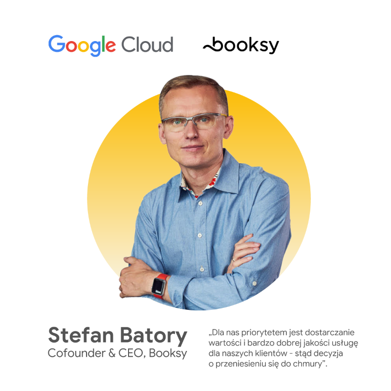 GoogleCloud_PL's tweet photo. 🎙️ Zobacz odcinek #HelloCloud ze Stefanem Batorym i Pawłem Sobkowiakiem z @BooksyApp. Zobacz, jak dzięki przeniesieniu swoich usług do chmury stworzyli skalowalną architekturę, która przetwarza ponad 200 000 rezerwacji każdego dnia. #ChmuraNa6