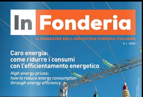 Assofond's tweet photo. Caro #energia : come ridurre i #consumi con l'efficientamento energetico. Disponibile online il nuovo numero di #InFonderia il magazine bimestrale di #Assofond #bollette #Milleproroghe @Confindustria @MISE_GOV
👉 https://t.co/YqSWGmhANO https://t.co/RgfYTgXaT0