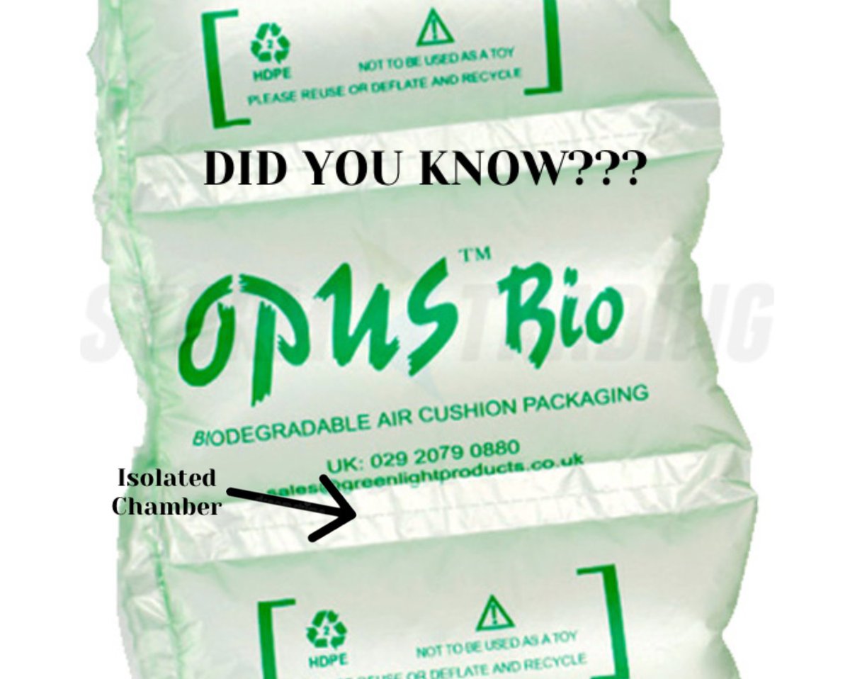 StormTrading's tweet photo. Did you know each chamber in our air pillow is isolated? This means if one chamber burst, it will not impact the others. Your products are guaranteed to be safe during delivery. https://t.co/07MzQUCTkN