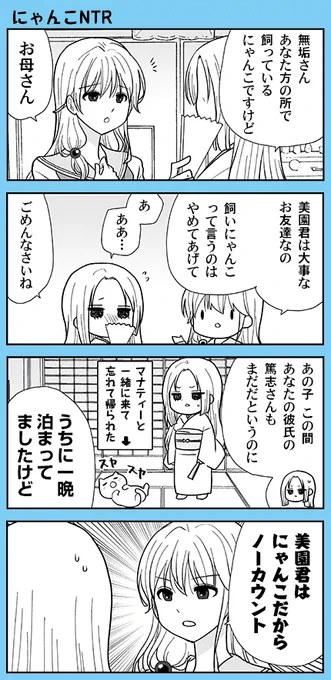 #猫の日 #俺の彼女に何かようかい 