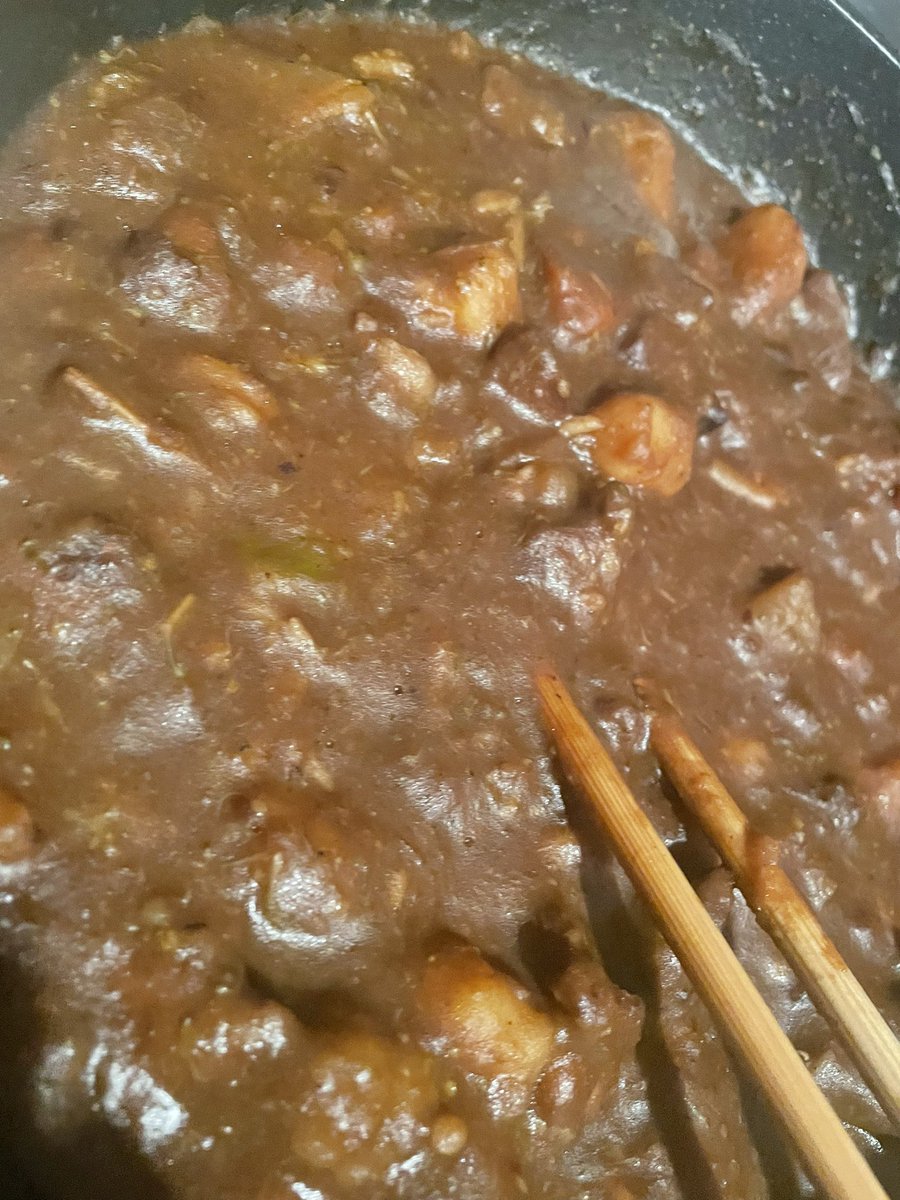 イノシシのシチューを作りました🐗 