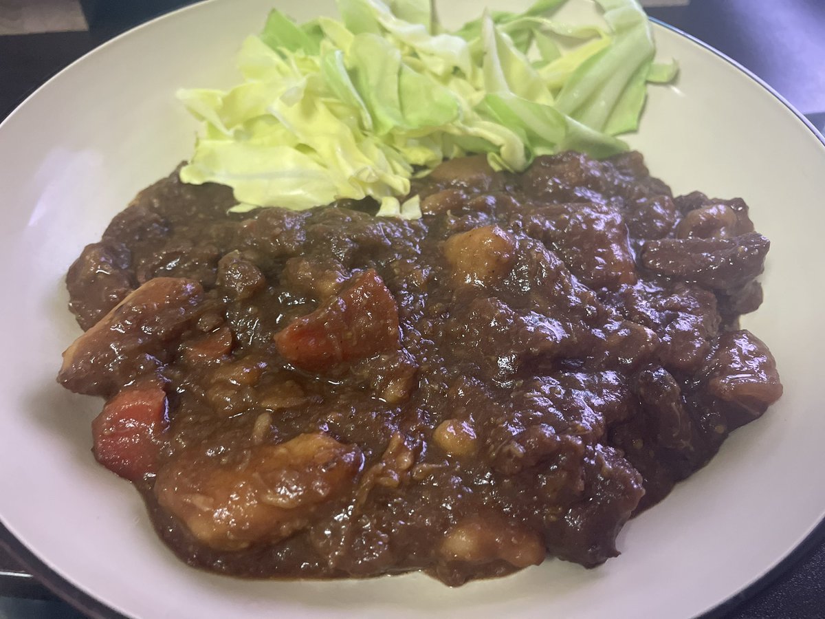 イノシシのシチューを作りました🐗 