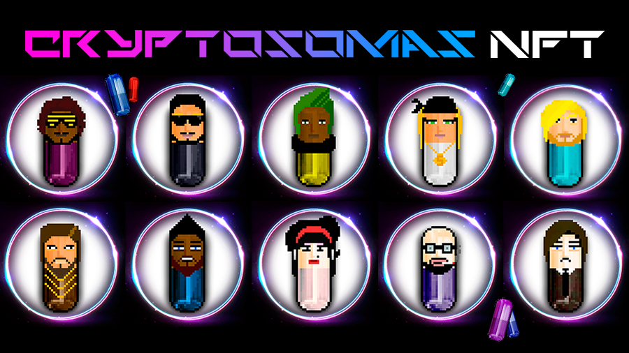 cryptosomas's tweet photo. 🚀🚀Today is the day, the minting process is ongoing. Visit now the collection and search for your favourite Cryptosoma!
😍😍When the process is all done, you can delight with our awesome 3333 Cryptosomas NFT Collection!💊💊

#nft #NFTs #NFTCommmunity #NFTGiveaway   #nftcollector https://t.co/dNRkbuaeuT