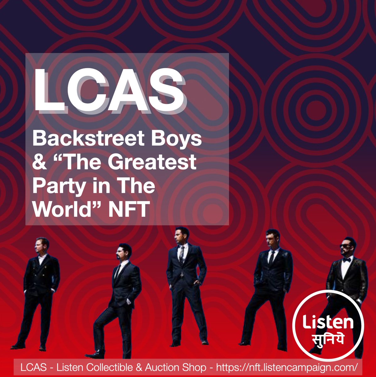 The Backstreet Boys first performance as a group was for nearly 3,000 people at SeaWorld in Orlando. The videos in our NFTs were taken at “the greatest party in the world” where there was an audience of 37,500 people!

Get this NFT here: bit.ly/3IqnNmZ
#NFTs #nftart #NFT