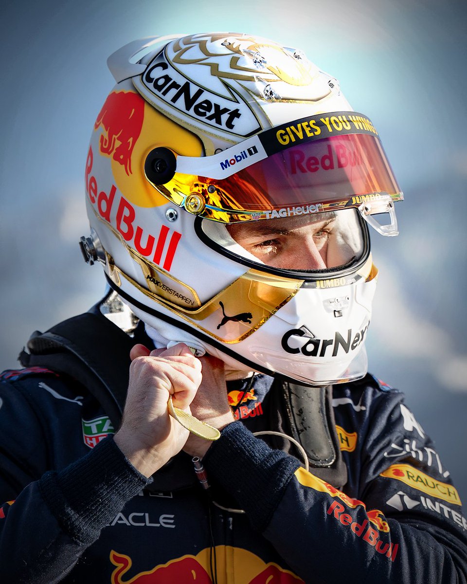 All strapped in for a new championship! #MaxVerstappen #F1 #Formula1 #KeepPushing #UnleashTheLion