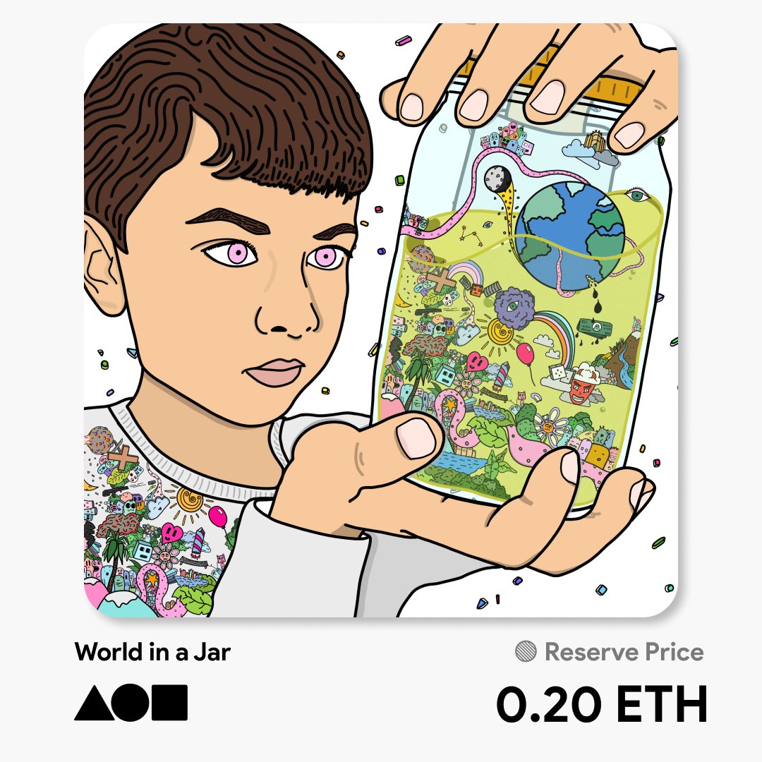 candanart's tweet photo. "World in a Jar" is on sale now on @withFND 🌐
This one tells the story of our life on this planet. We are all on this train together with all our love, hate, fears, fights, and struggles we have. 

Only 0.20 $ETH
https://t.co/ydE9LINQry

#NFT #NFTCommunity #nftart #NFTartist https://t.co/mkr29BlquH