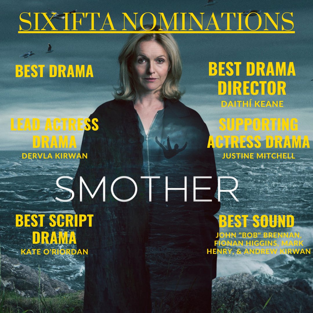 #iftas2022 #Smother #IrishDrama <a href="/bbcstudios/">BBC Studios</a> <a href="/RTEOne/">RTÉ One</a> <a href="/ScreenIreland/">Screen Ireland</a> <a href="/wrap_fund/">WRAP</a>