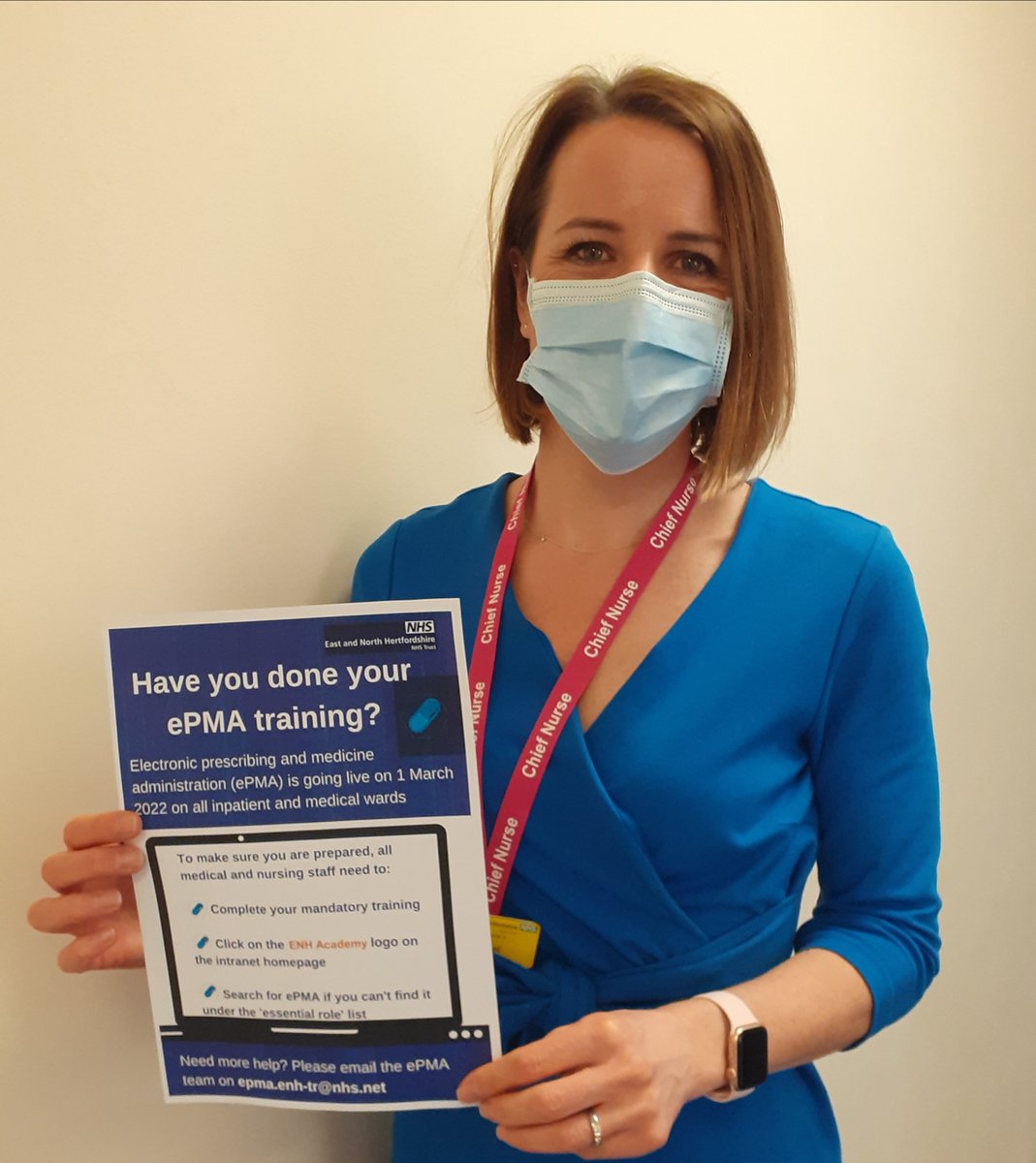 East and North Hertfordshire Teaching NHS Trust tweet media